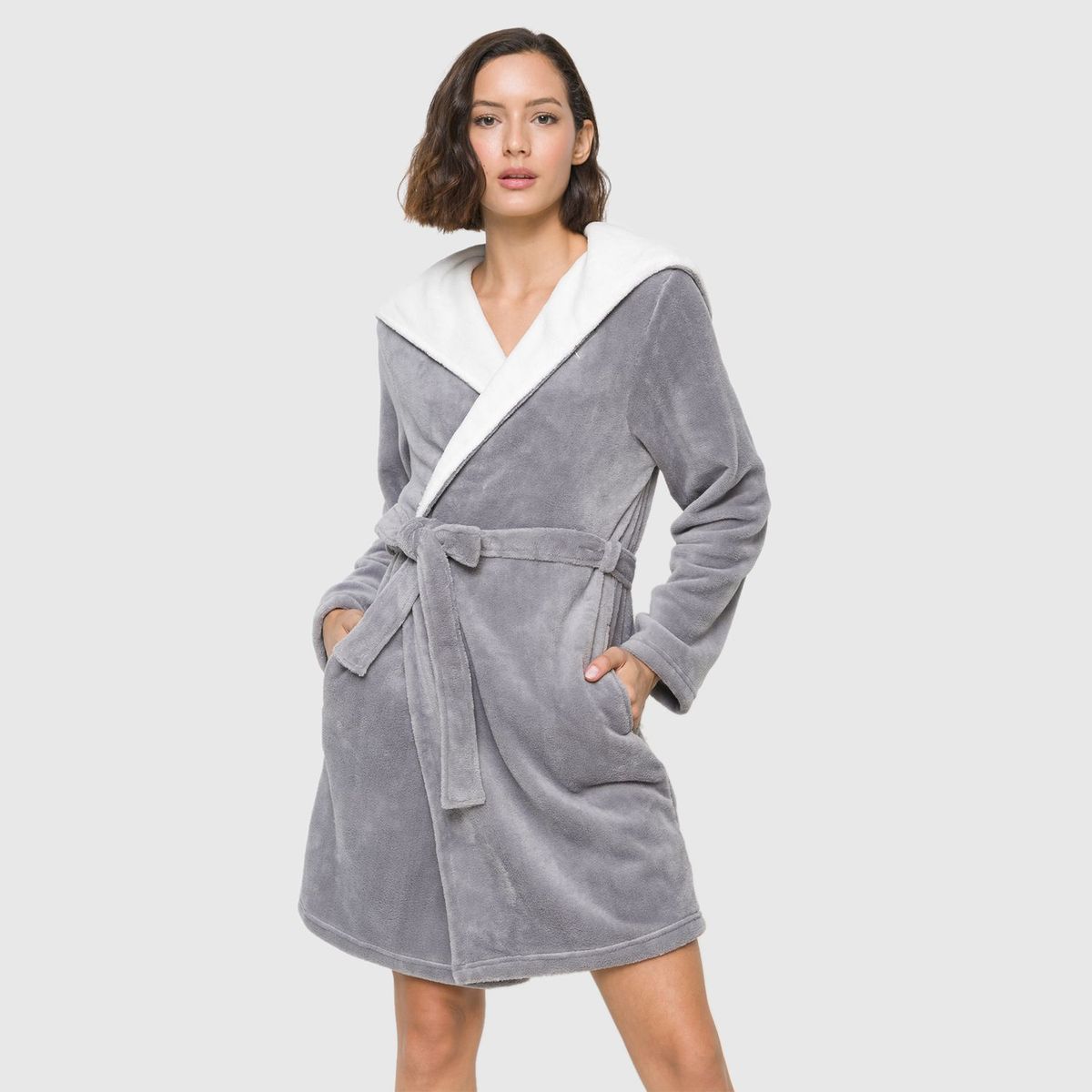 UNIVERSITY CLUB - Bata Polar Manga Larga Mujer