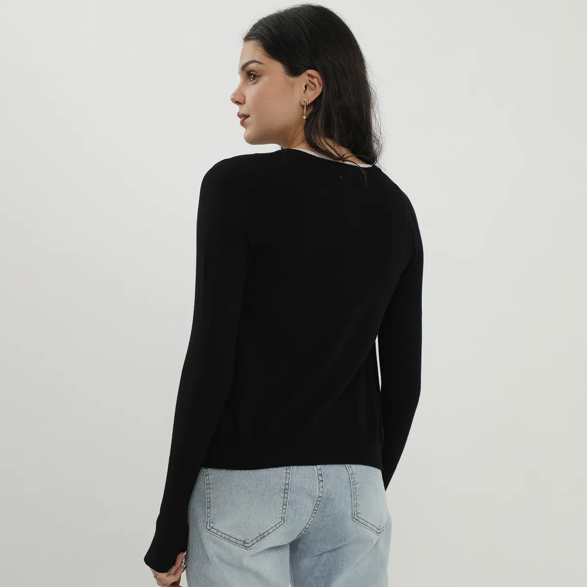 SYBILLA - Chompa Casual Mujer Sybilla