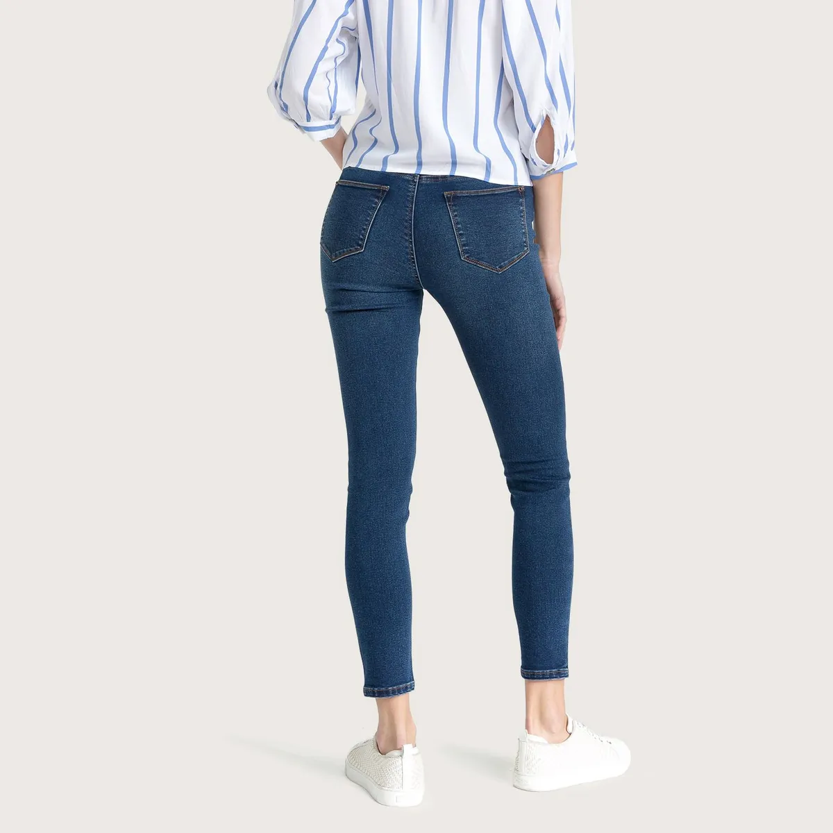 UNIVERSITY CLUB - Jean Skinny Tiro Alto Mujer University Club