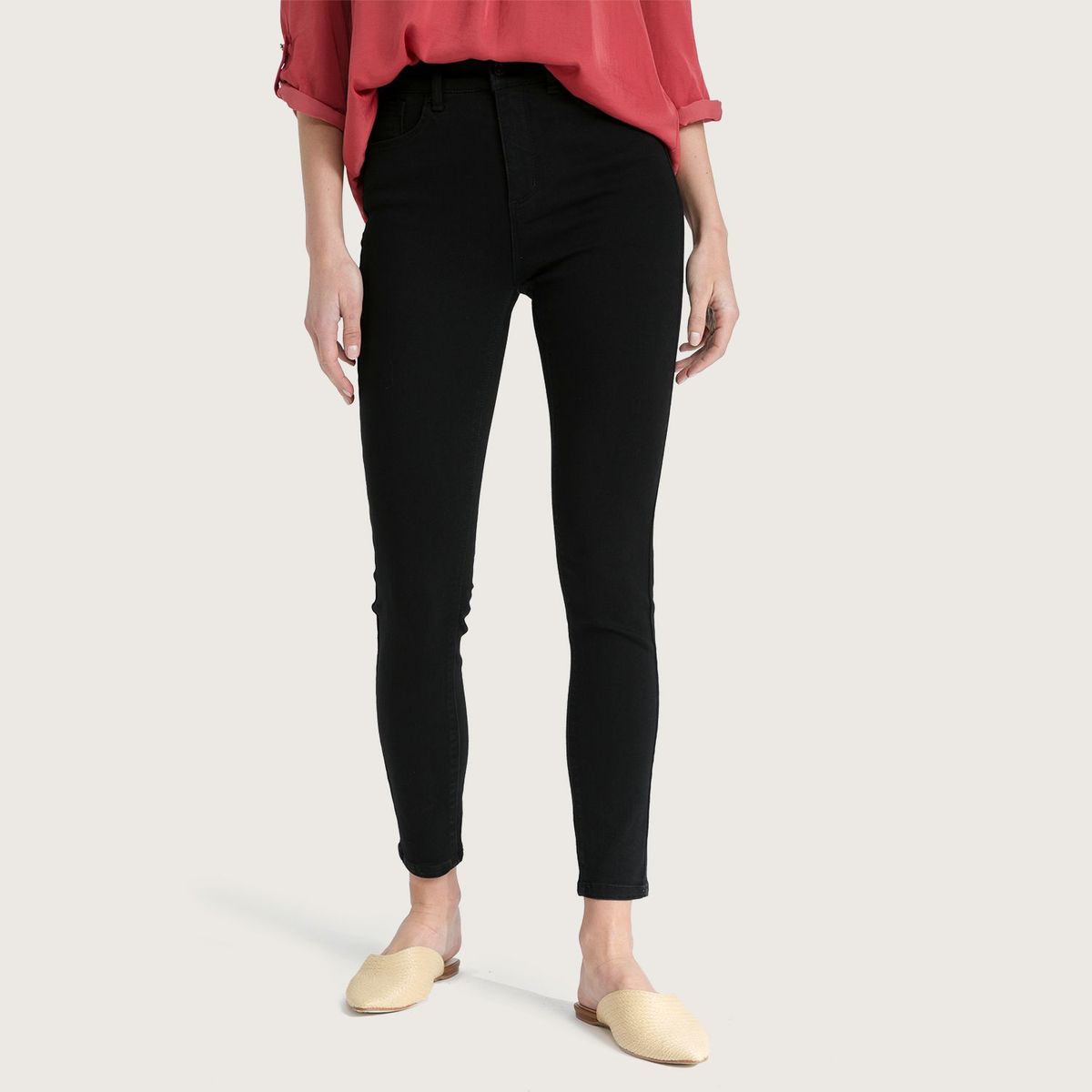 UNIVERSITY CLUB - Jean Skinny Tiro Alto Mujer University Club