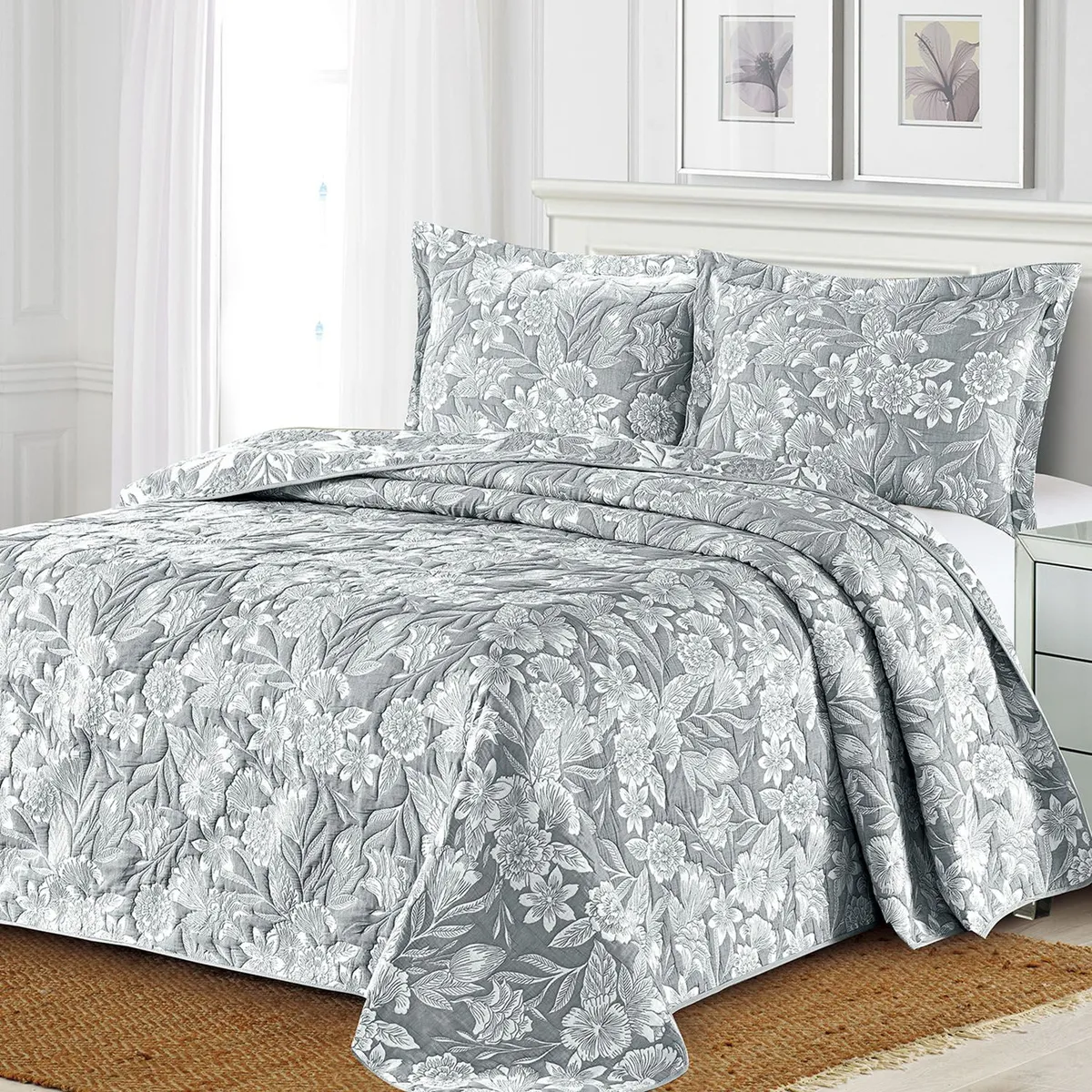 ROBERTA ALLEN - Cubrecama Jacquard Mercedes Roberta Allen