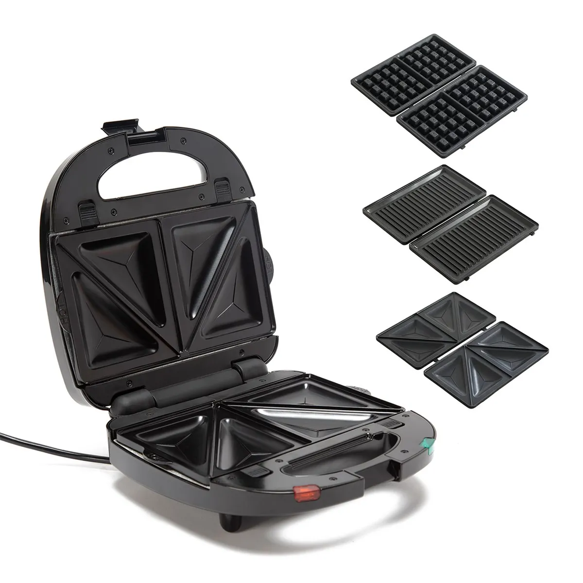WURDEN - Sandwichera Wafflera Panini Wurden 3 En 1 700W