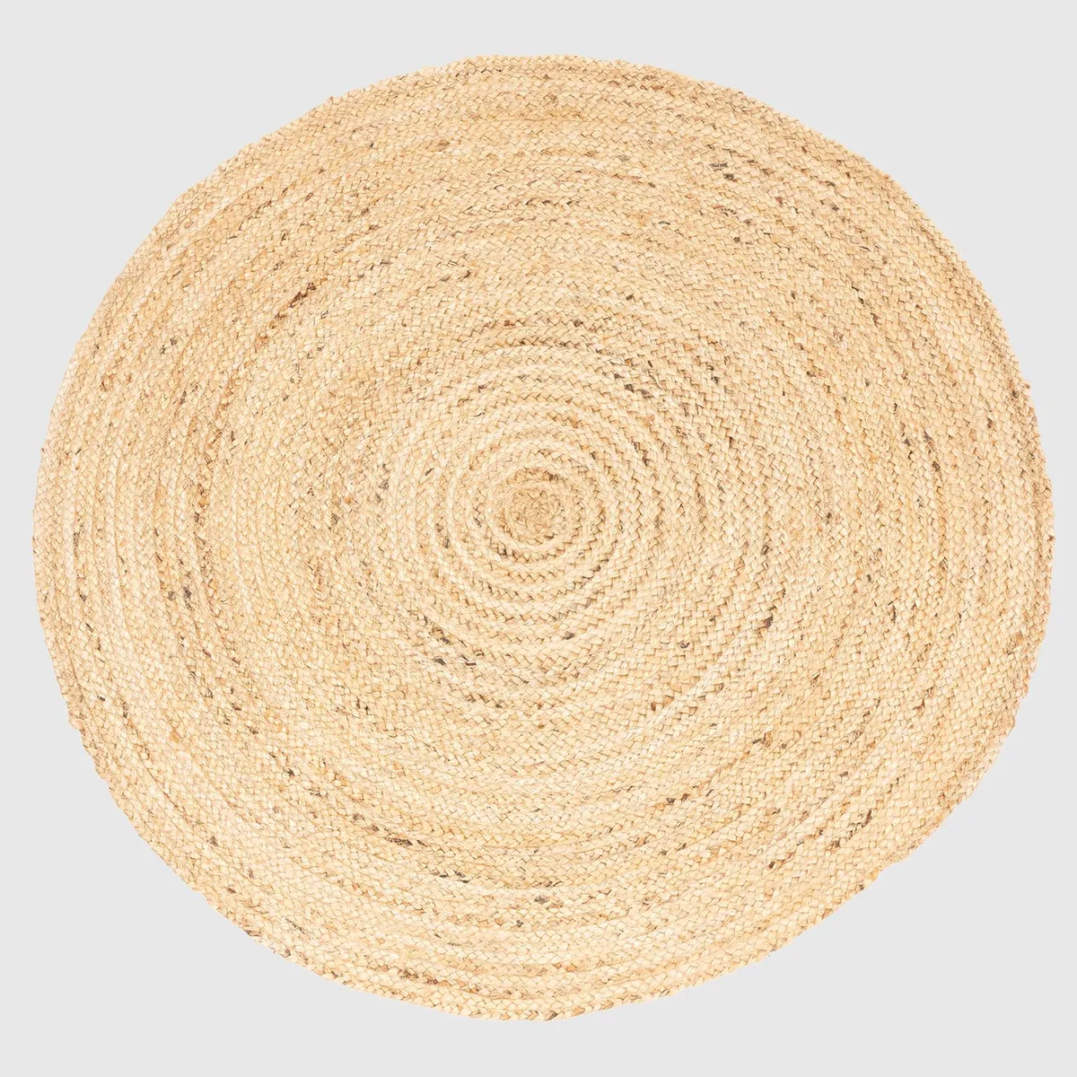 BASEMENT HOME - Alfombra Redonda de Yute Natural