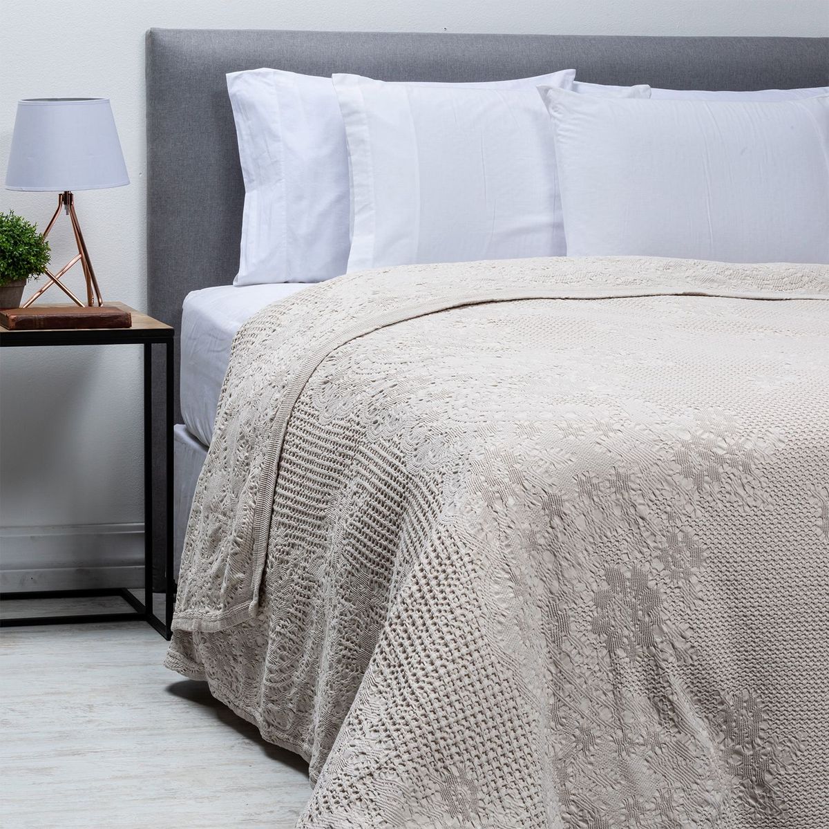 ROBERTA ALLEN - Cubrecama Elena 100% Algodón Roberta Allen