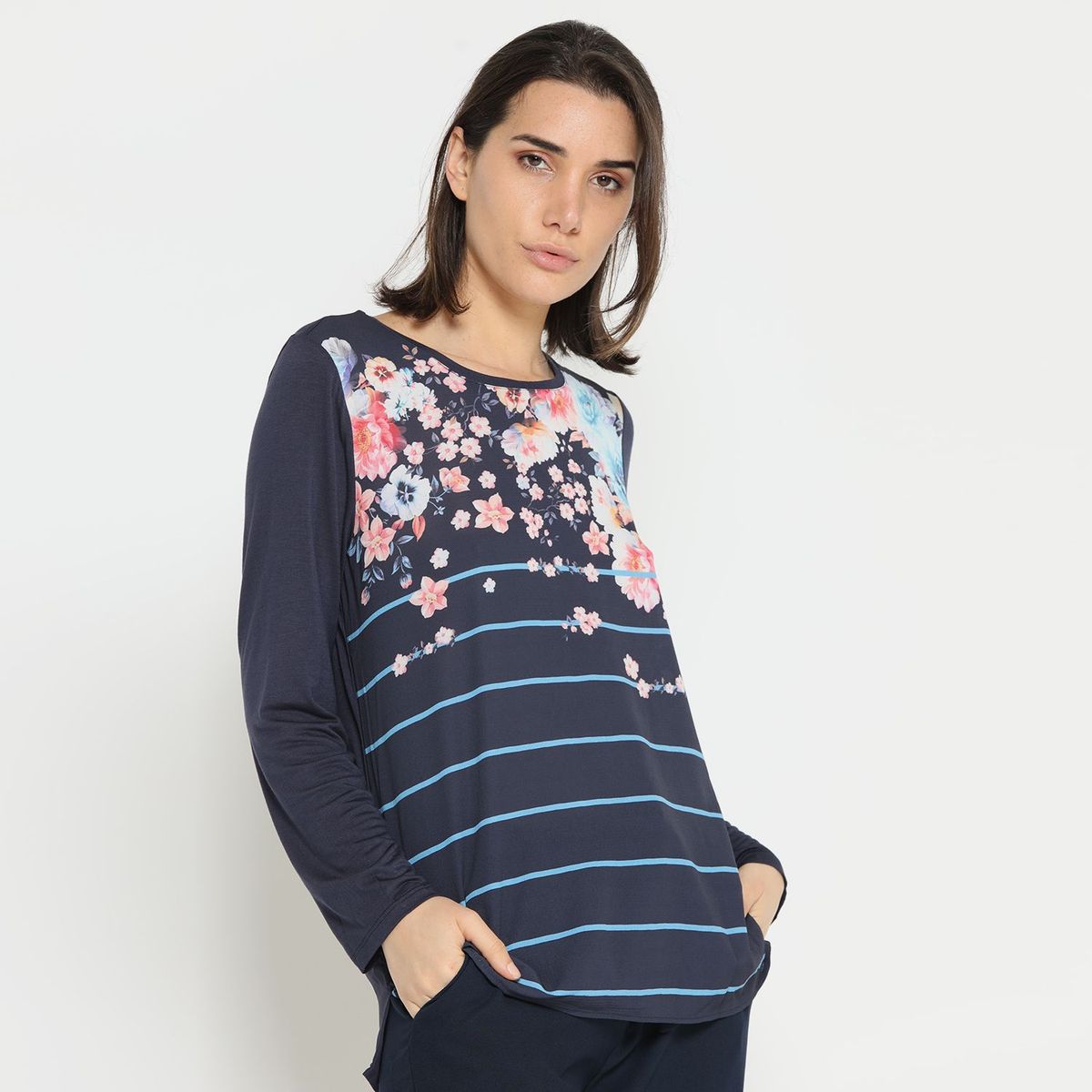 STEFANO COCCI - Polo Manga Larga Mujer