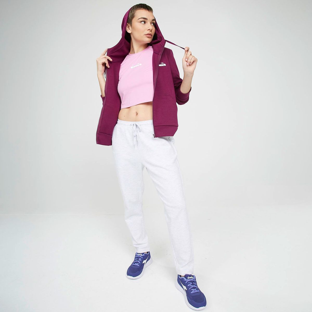 DIADORA - Buzo Conjunto Deportivo  Diadora Mujer