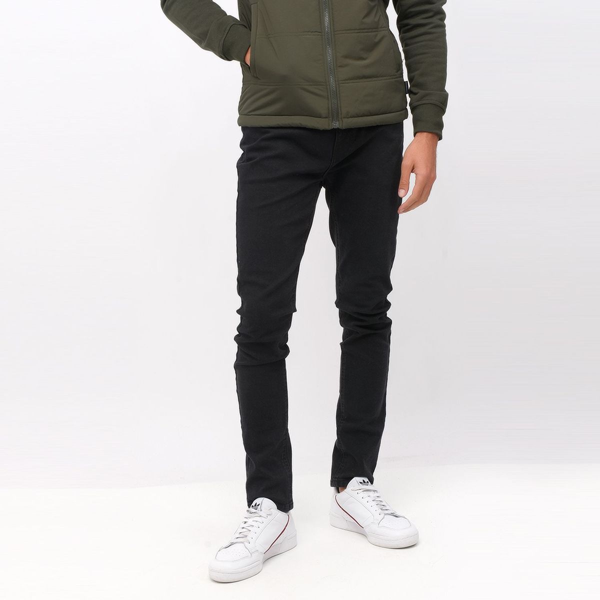 BEARCLIFF - Jeans Bearcliff Super Skinny Fit Hombre Casual Algodón