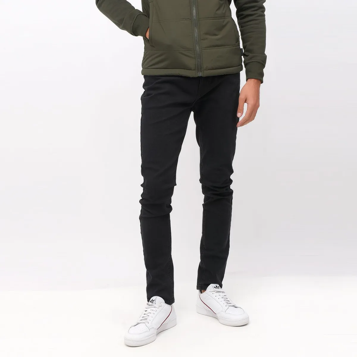 BEARCLIFF - Jeans Bearcliff Super Skinny Fit Hombre Casual Algodón