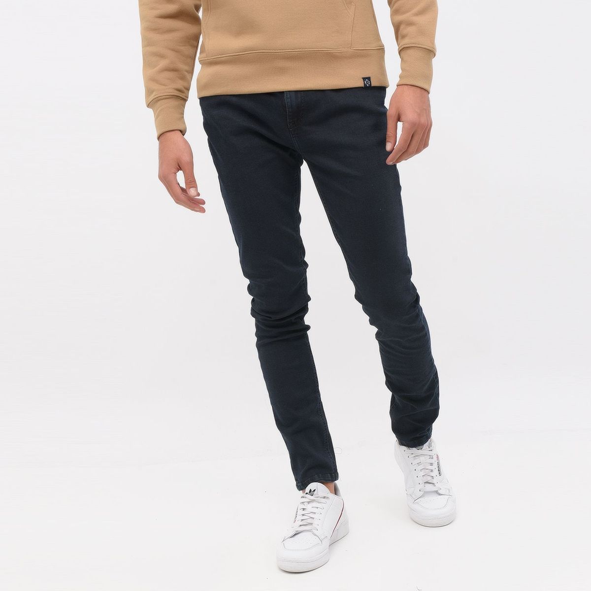BEARCLIFF - Jeans Bearcliff Super Skinny Fit Hombre Casual Algodón