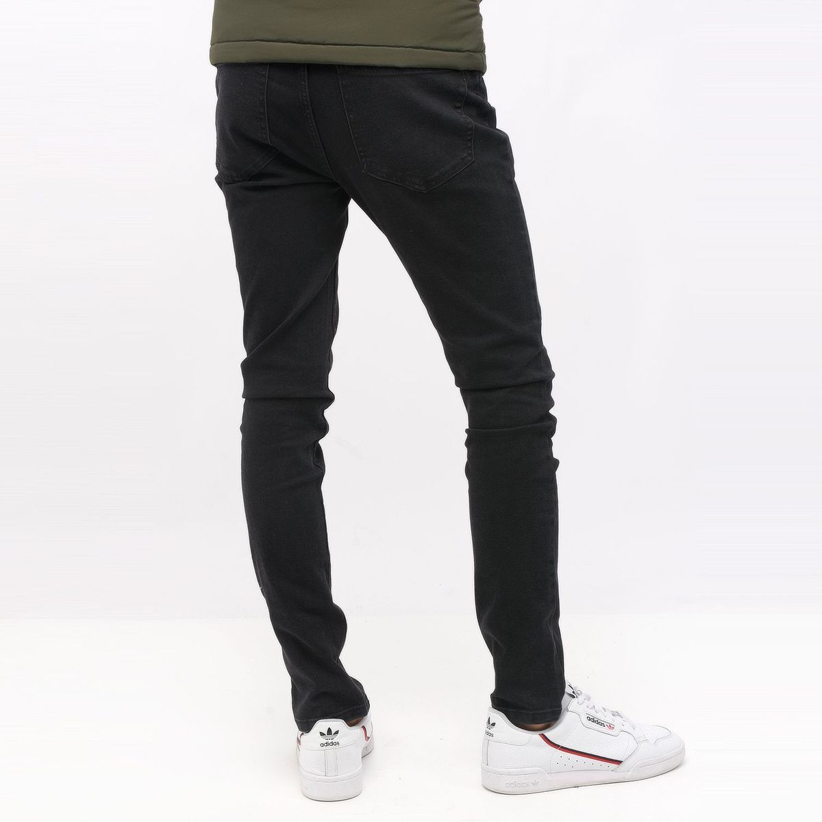 BEARCLIFF - Jeans Bearcliff Super Skinny Fit Hombre Casual Algodón