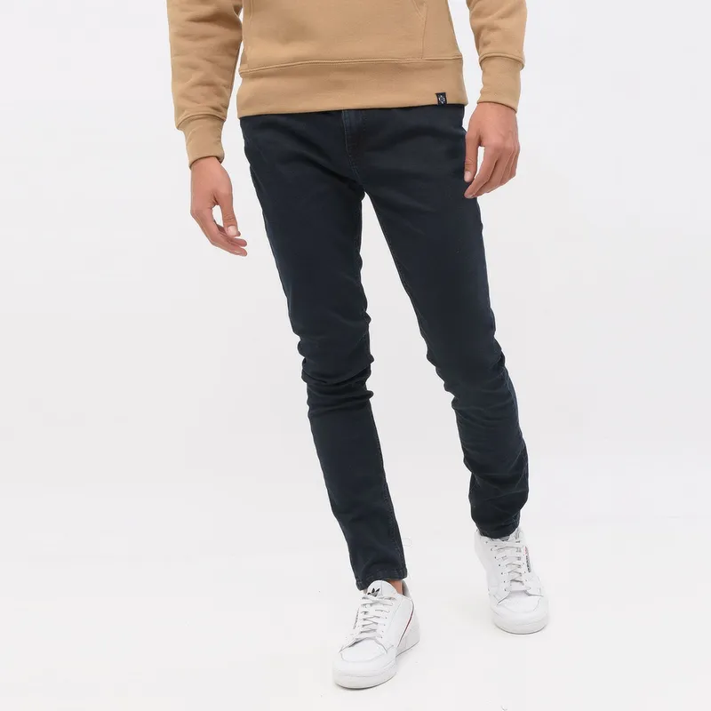 BEARCLIFF - Jeans Bearcliff Super Skinny Fit Hombre Casual Algodón