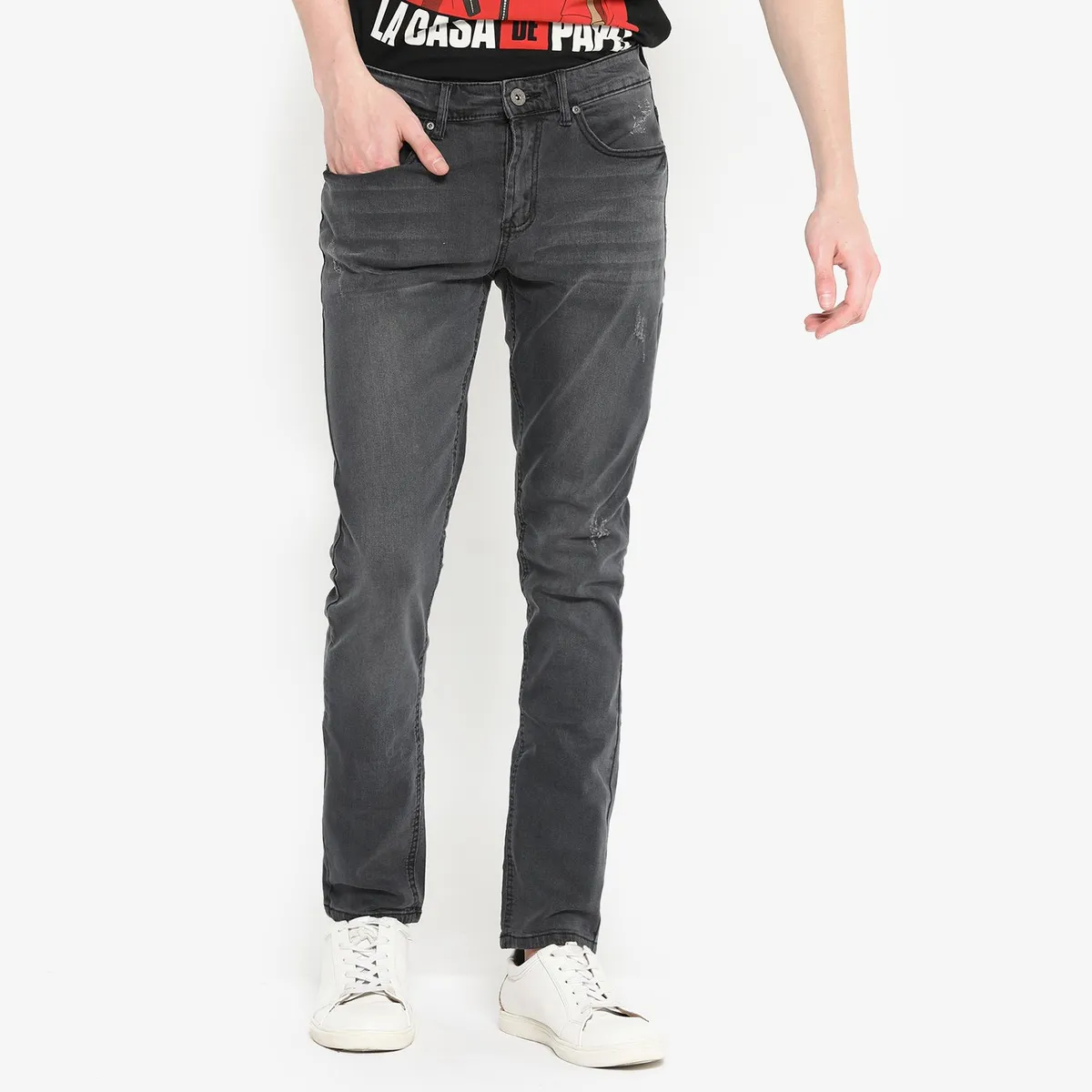 BEARCLIFF - Jean Skinny Algodón Hombre Bearcliff