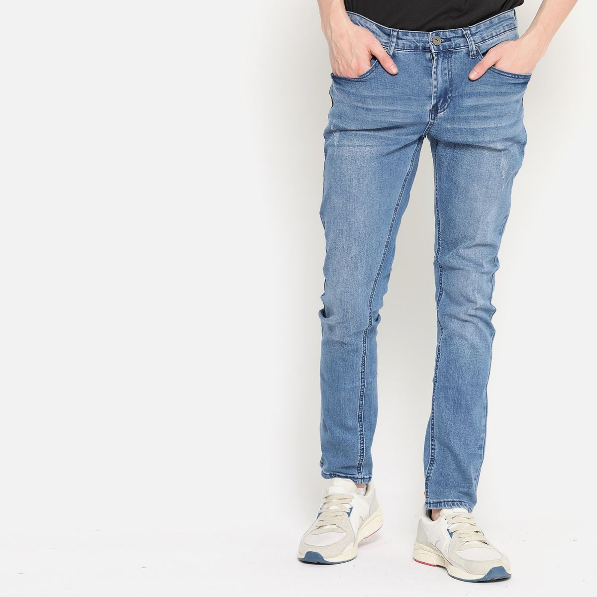 BEARCLIFF - Jean Skinny Algodón Hombre Bearcliff