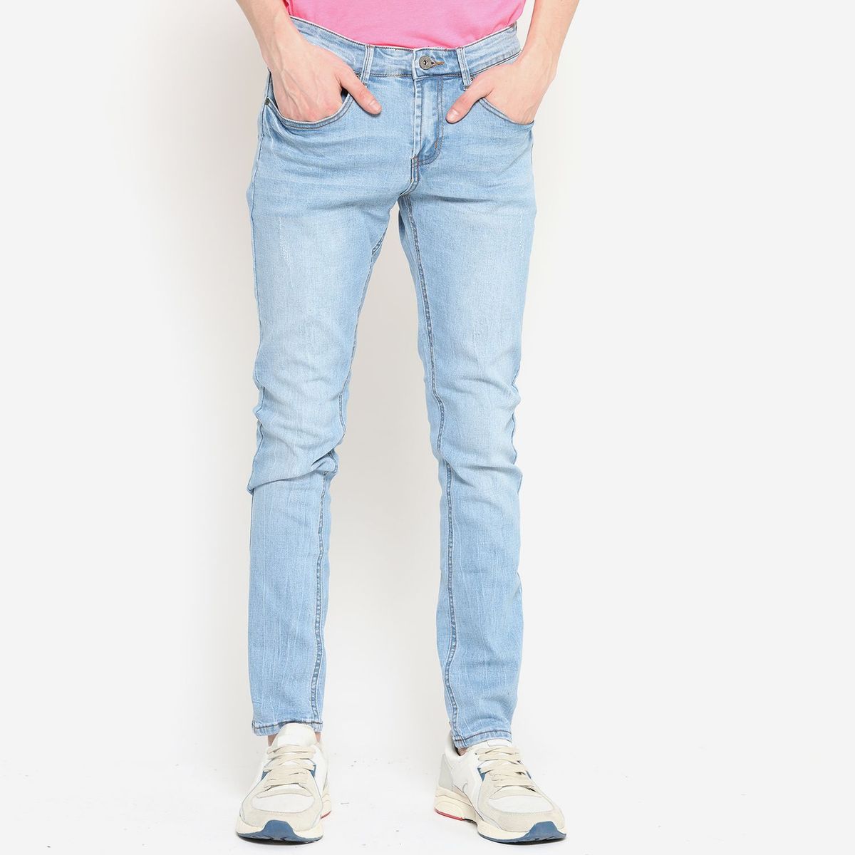 BEARCLIFF - Jean Skinny Algodón Hombre Bearcliff