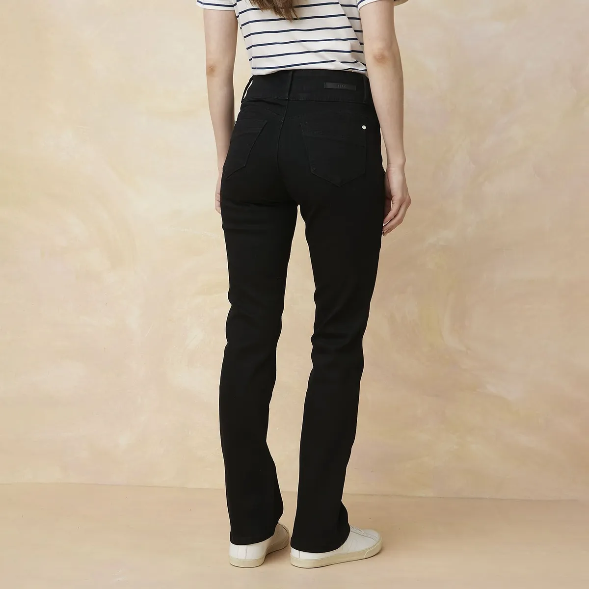 ELLE - Jean Slim Fit Tiro Alto Mujer Elle