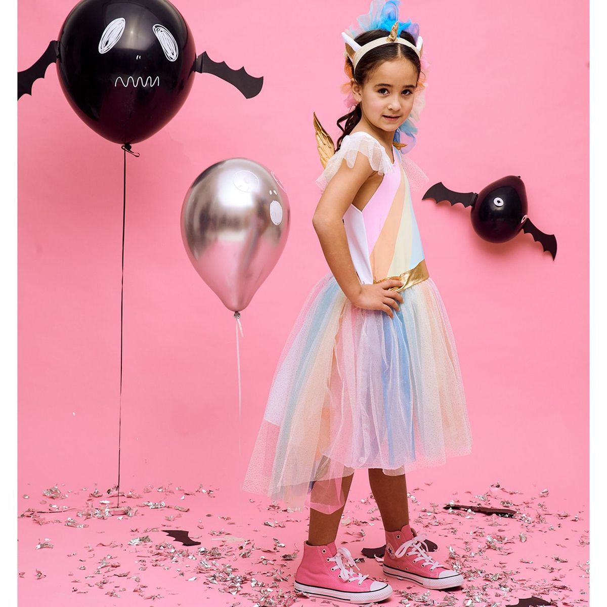 YAMP - Disfraz Niña Arcoíris