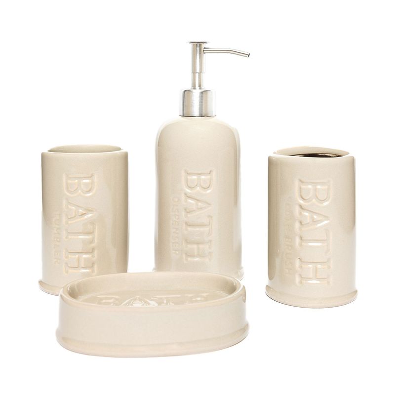 MICA - Set Accesorios Baño Gris