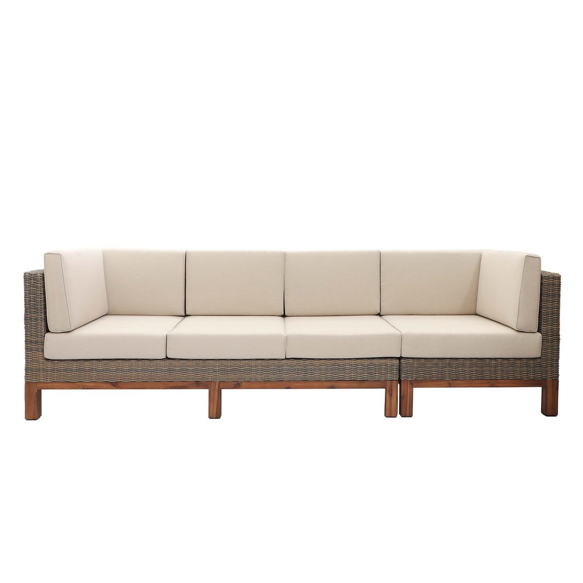 BASEMENT HOME - Sofá De Terraza Capetown 4 Cuerpos
