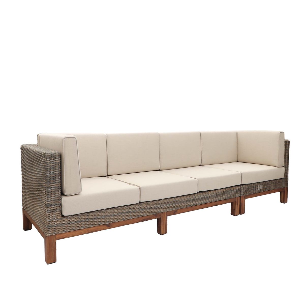 BASEMENT HOME - Sofá De Terraza Capetown 4 Cuerpos