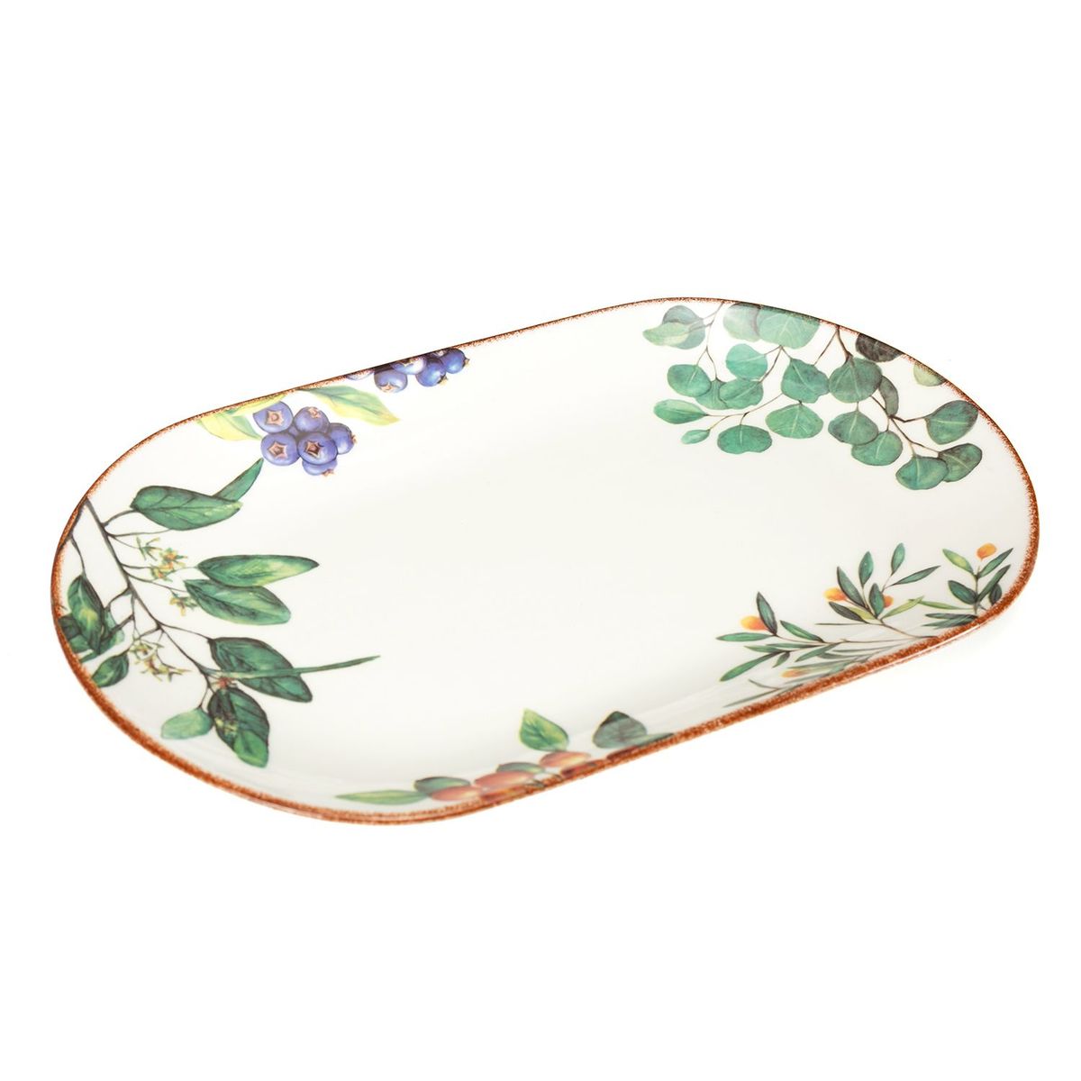 MICA - Fuente Ovalada 35 x 23 cm Fruits