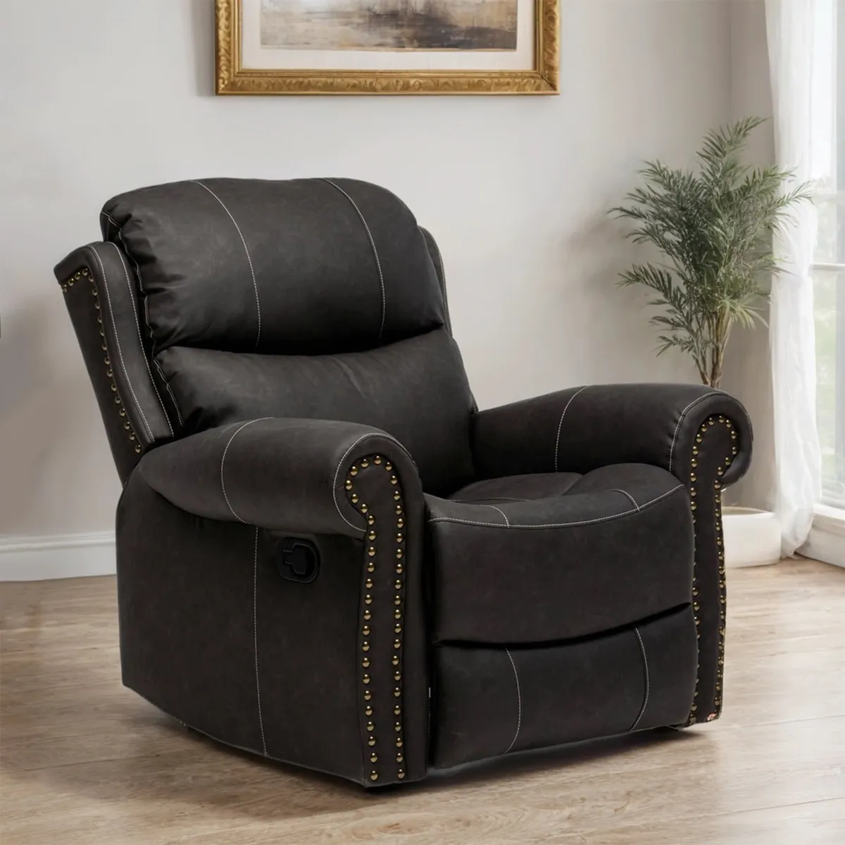 ROBERTA ALLEN - Sofá Reclinable Antoine 1 Cuerpo