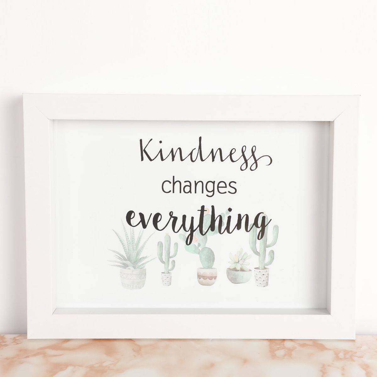 MICA - Set x5 Marco de Fotos Blanco