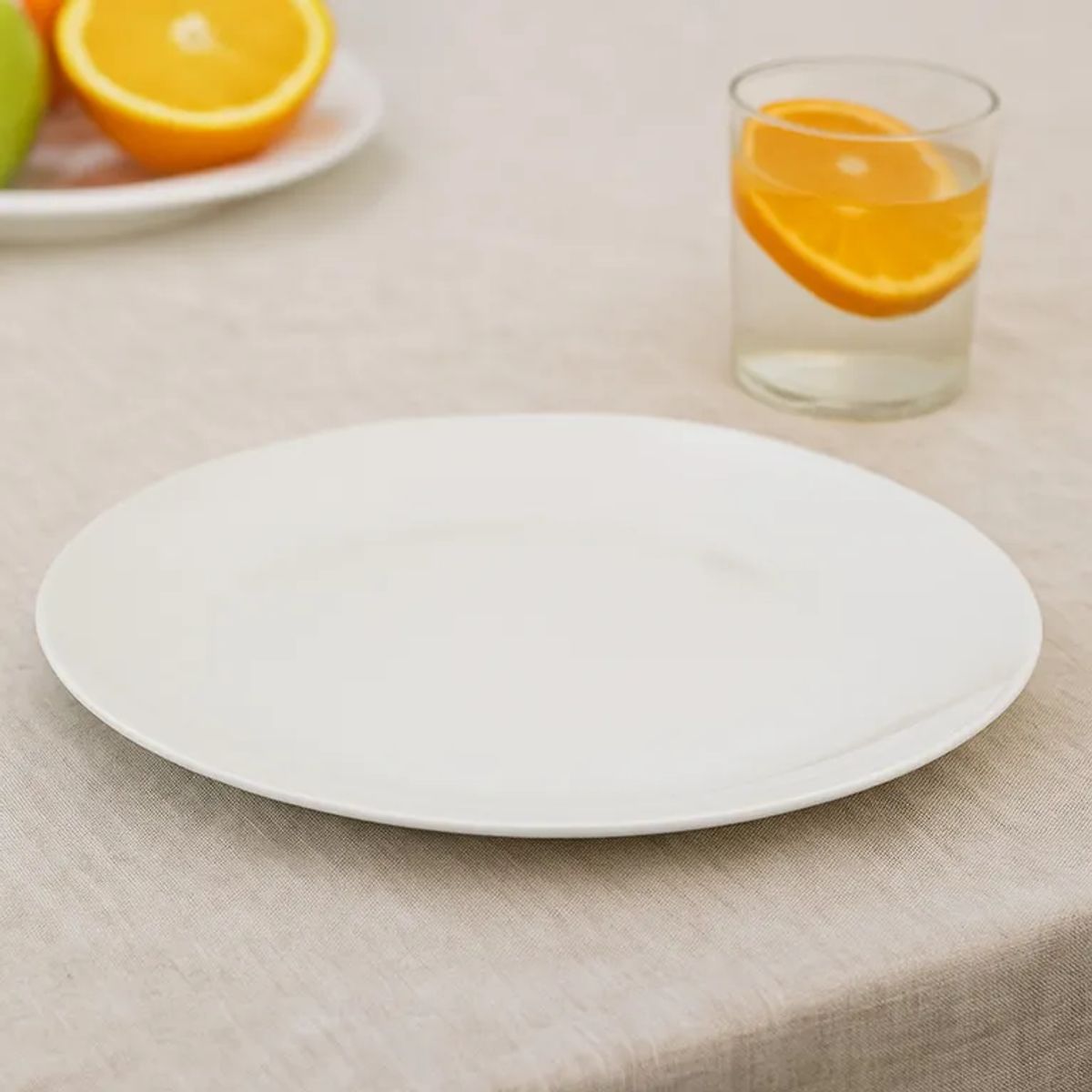 BASEMENT HOME - Plato de Sitio Porcelana 32 cm Essentials Redondo