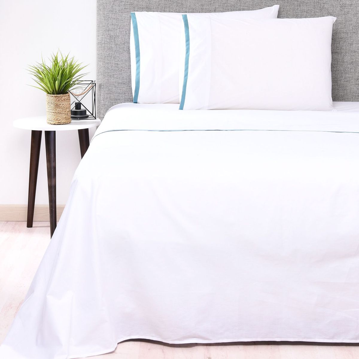 MICA - Juego de Sábanas Frame 100% Algodón 180 Hilos Mica