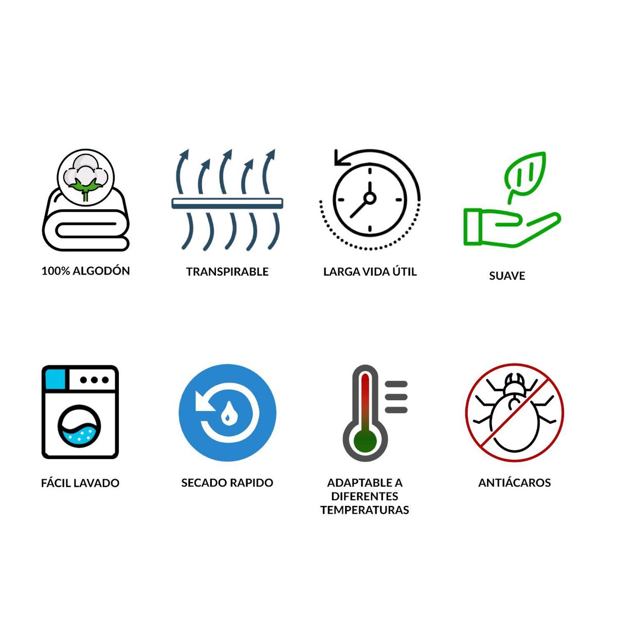 MICA - Juego de Sábanas Frame 100% Algodón 180 Hilos Mica