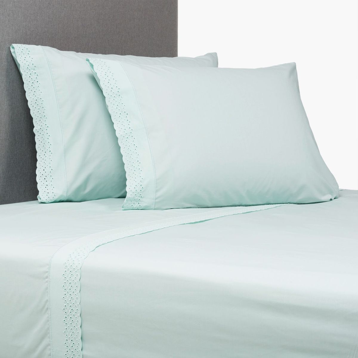 ROBERTA ALLEN - Juego de Sábanas Bordadas Broderie 180 Hilos