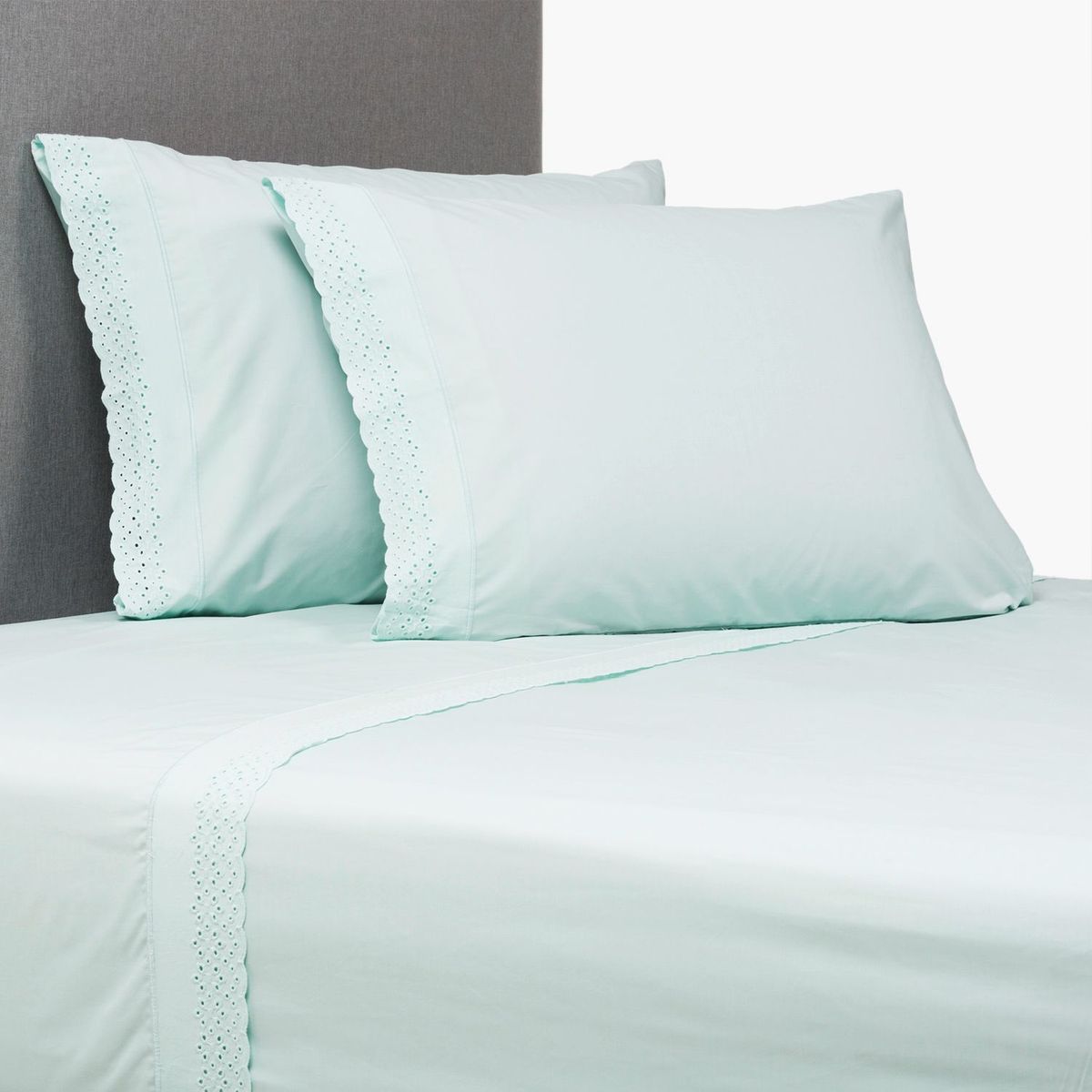 ROBERTA ALLEN - Juego de Sábanas Bordadas Broderie 180 Hilos