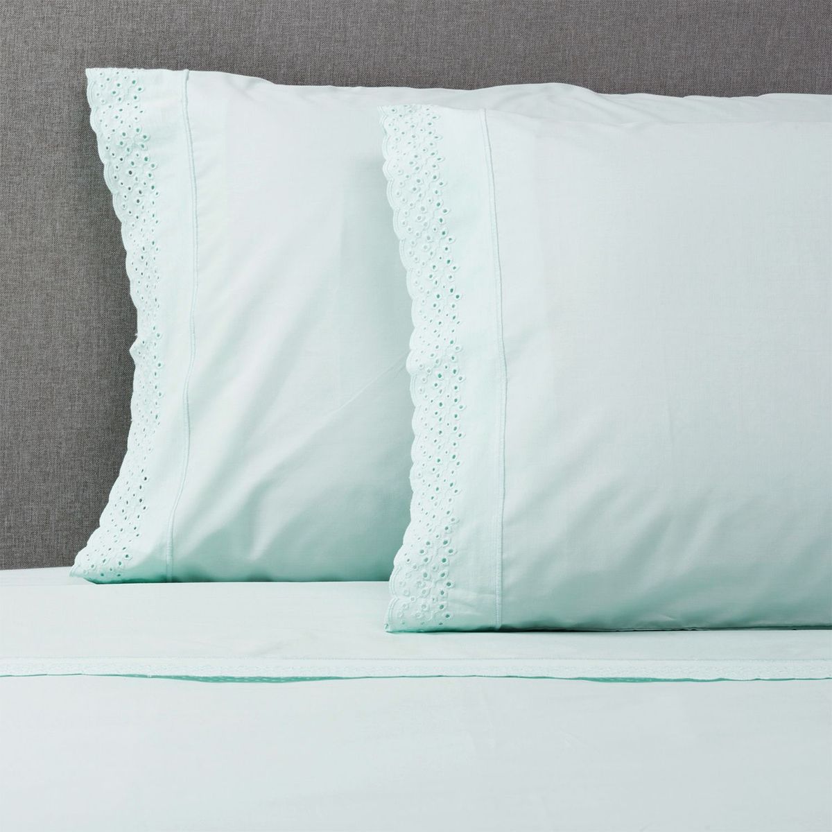 ROBERTA ALLEN - Juego de Sábanas Bordadas Broderie 180 Hilos