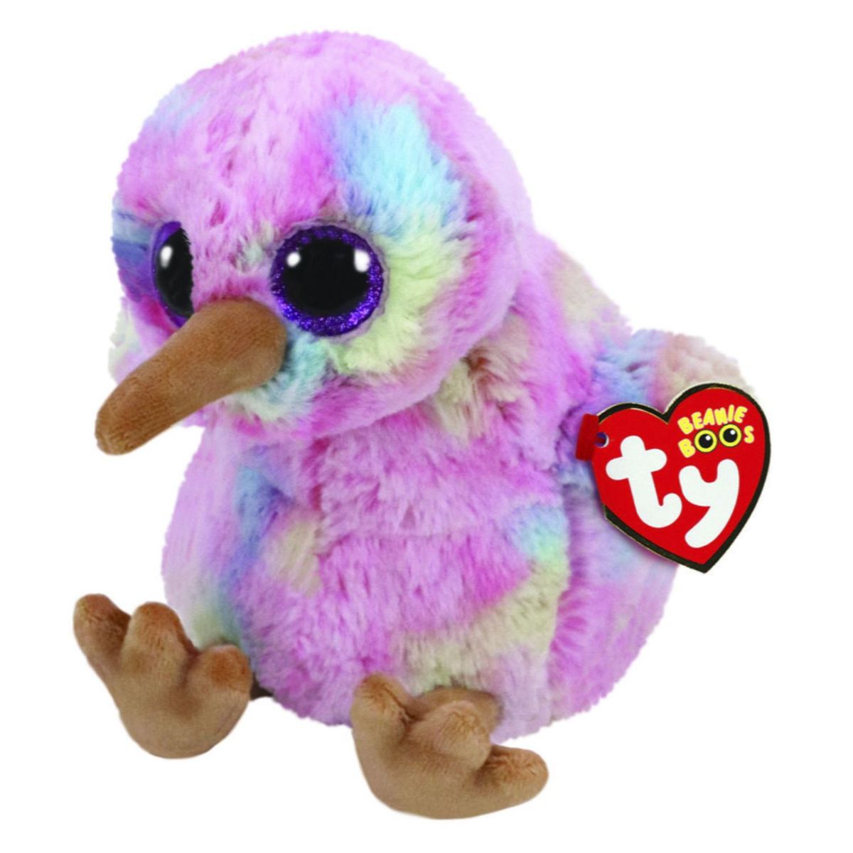 TY - Peluche Beanie Boos Kiwi Multicolor