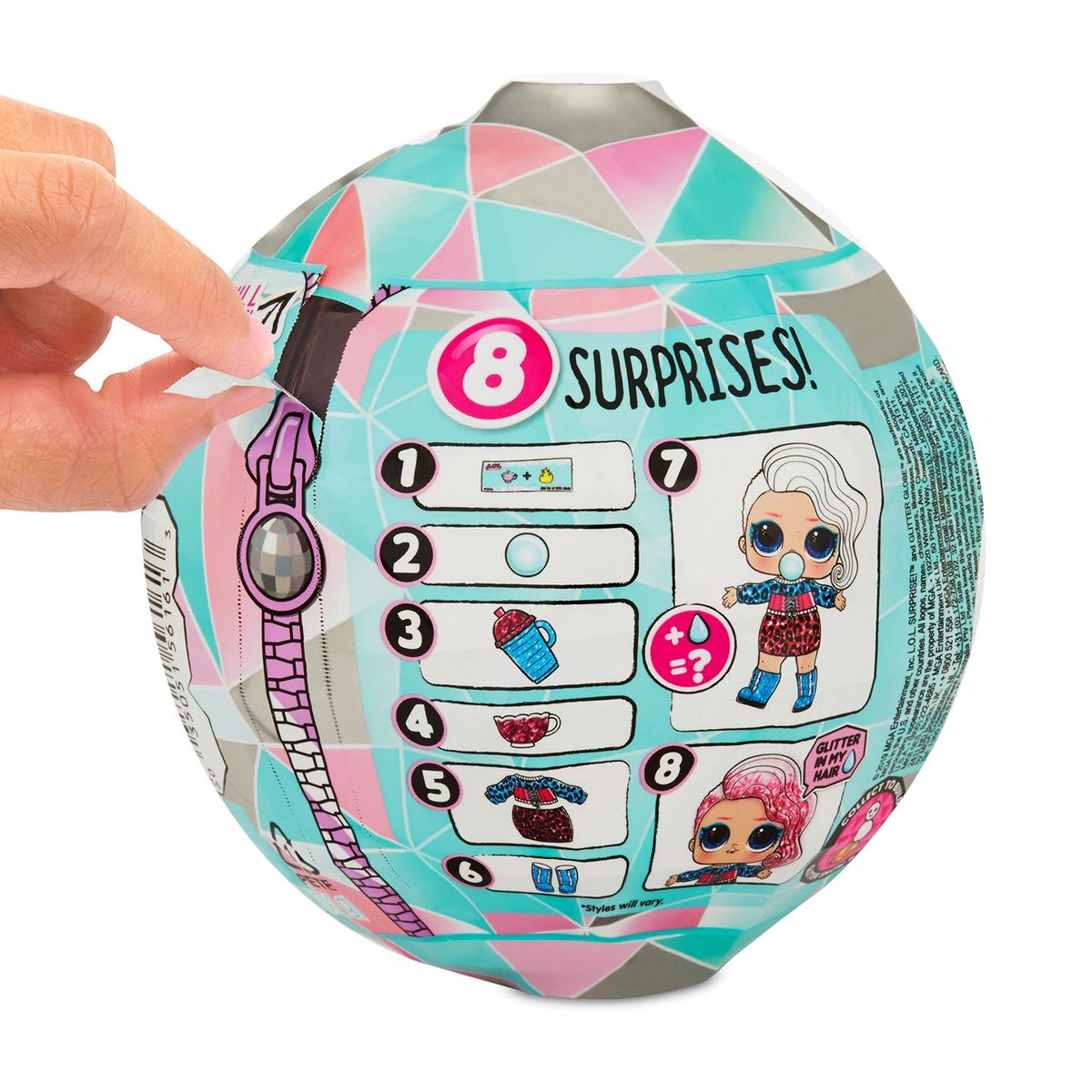 LOL - Muñeca Sorpresa Glitter Globe