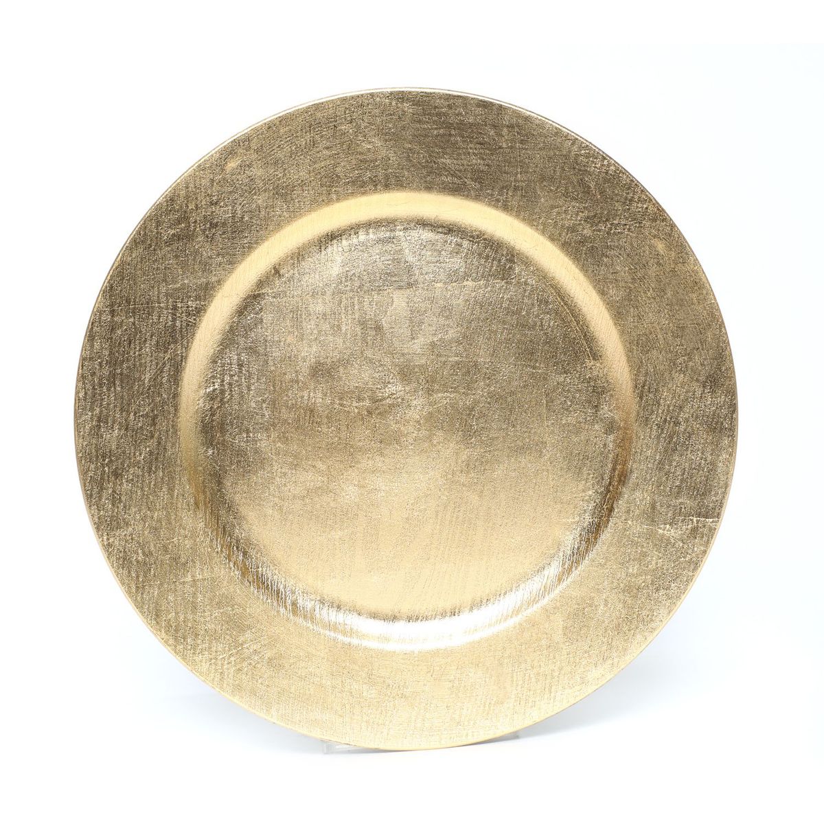 ROBERTA ALLEN - Plato De Sitio Roberta Allen Dorado Redondo 33 Cm