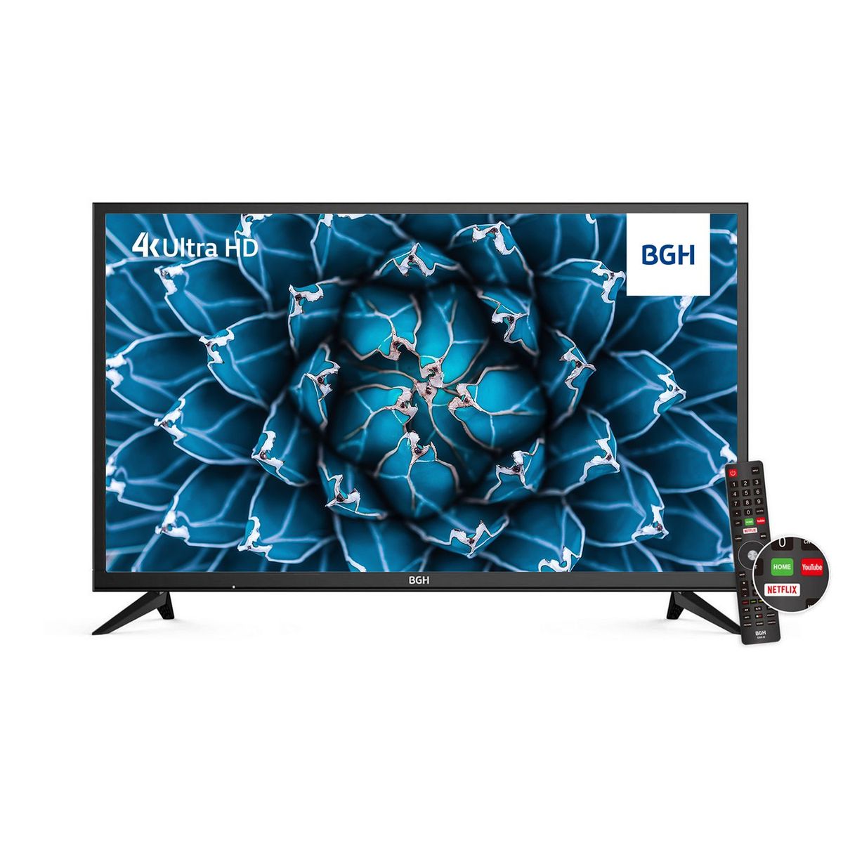 BGH - Televisor 50" 4K Ultra HD Smart TV B5019UK6IP