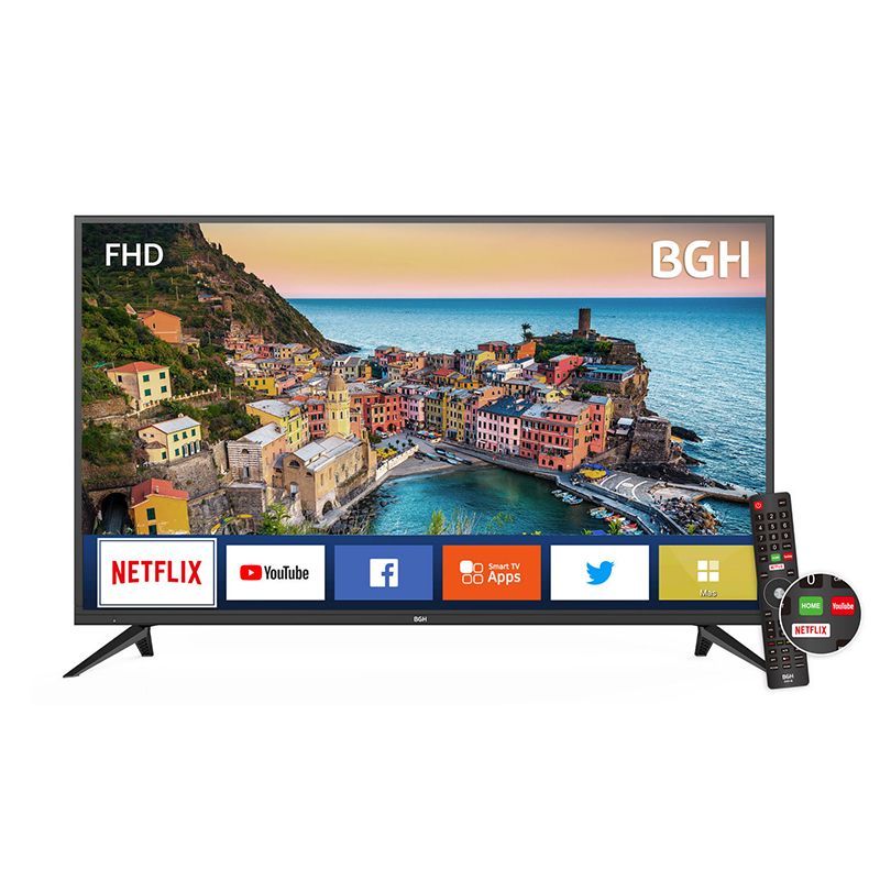 BGH - Televisor 43" Full HD Smart TV B4319FK5IP