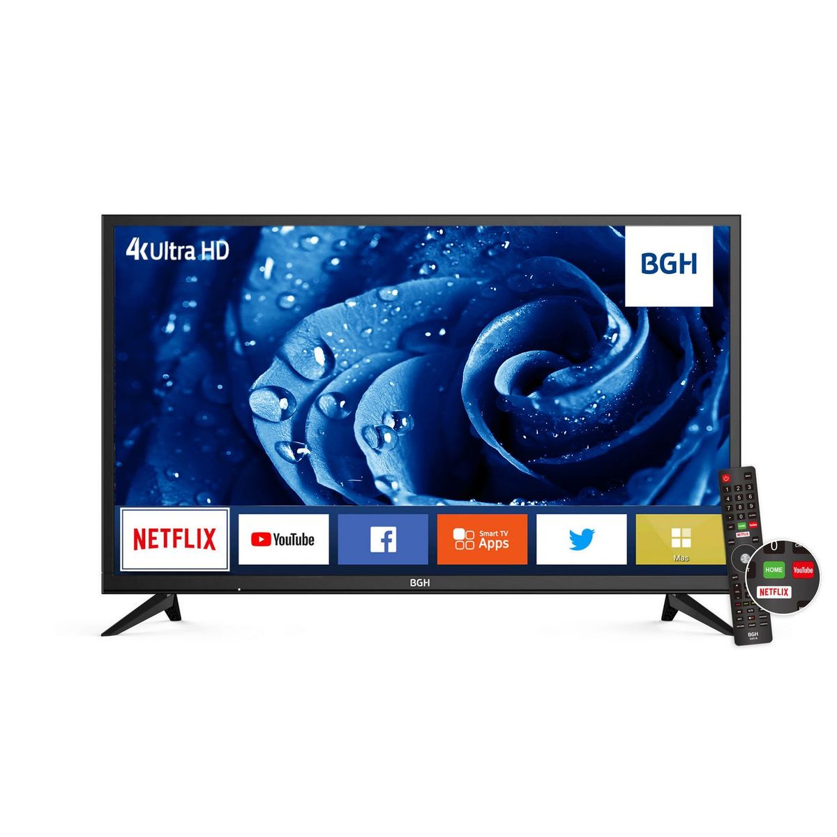 BGH - Televisor 43" BGH 4K Ultra HD Smart B4319UK6IP