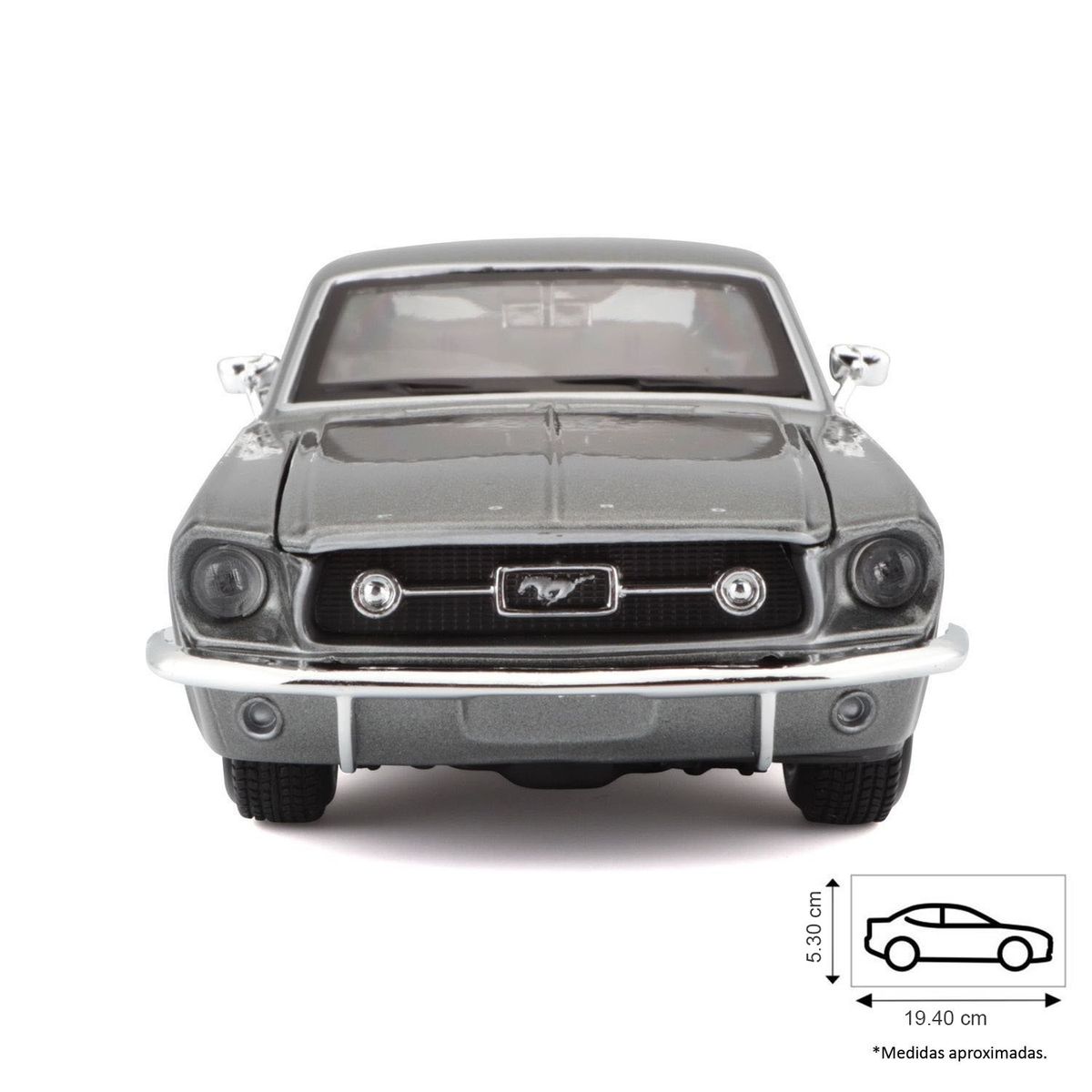 MAISTO - Juguete Auto Coleccionable 1967 Ford Mustang Gt Maisto