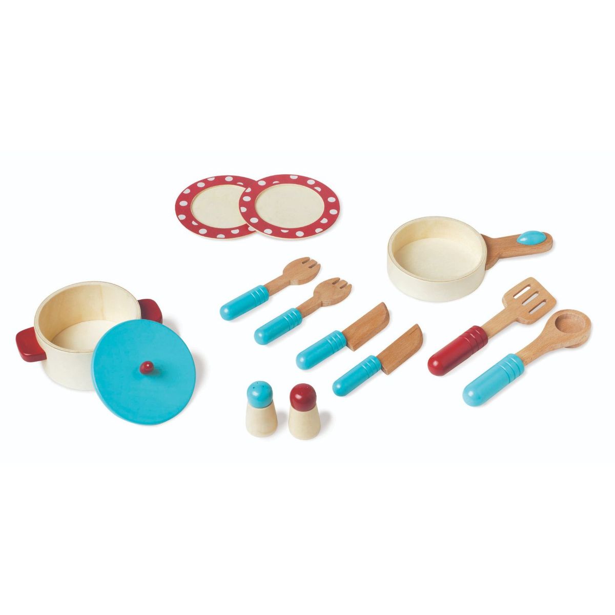 KIDS TOYLAND - Set Ollas y Sartenes 13 Pzas