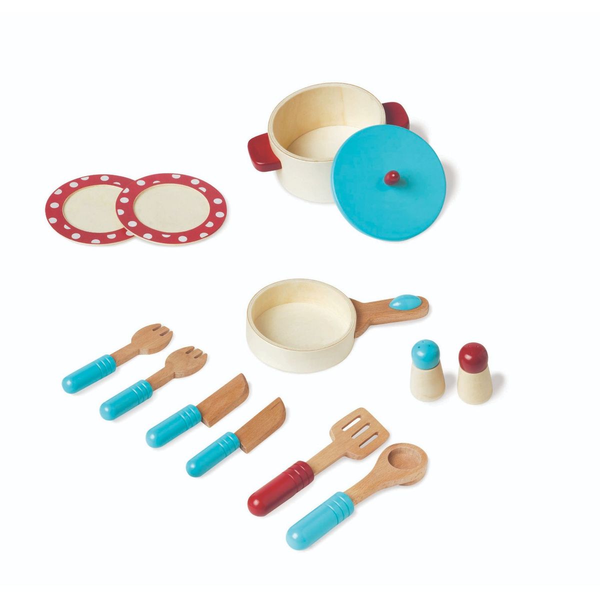 KIDS TOYLAND - Set Ollas y Sartenes 13 Pzas