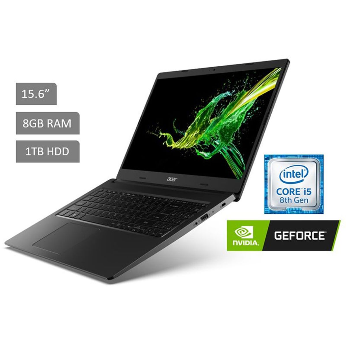 ACER - Laptop Aspire 3 A315-53G-5745 15.6"  Core I5 8GB 1TB 2GB Nvidia 