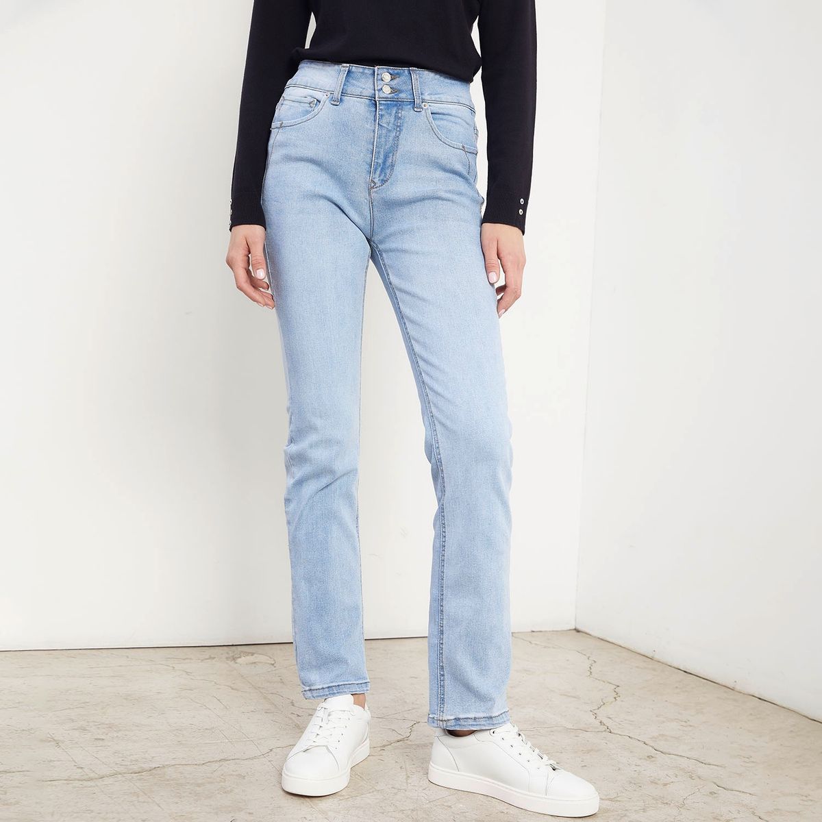 UNIVERSITY CLUB - Jean Straight Tiro Alto Mujer University Club