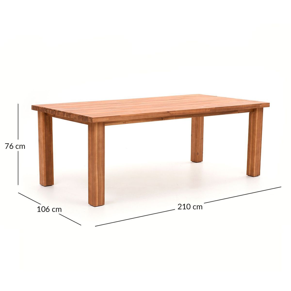 BASEMENT HOME - Mesa De Comedor De Terraza Capetown (6 Puestos)