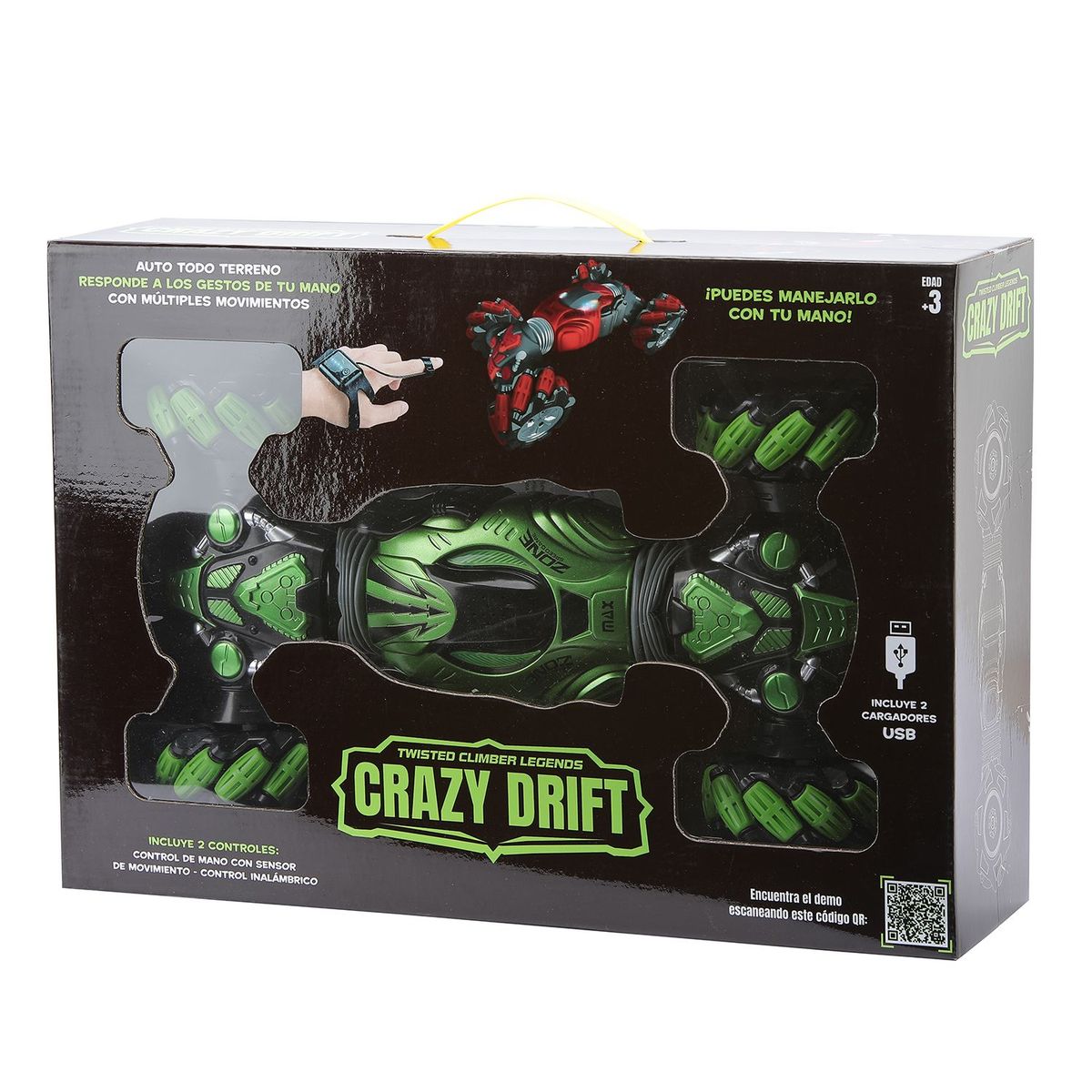 CRAZY DRIFT - Vehiculo A Control Remoto Acrobático