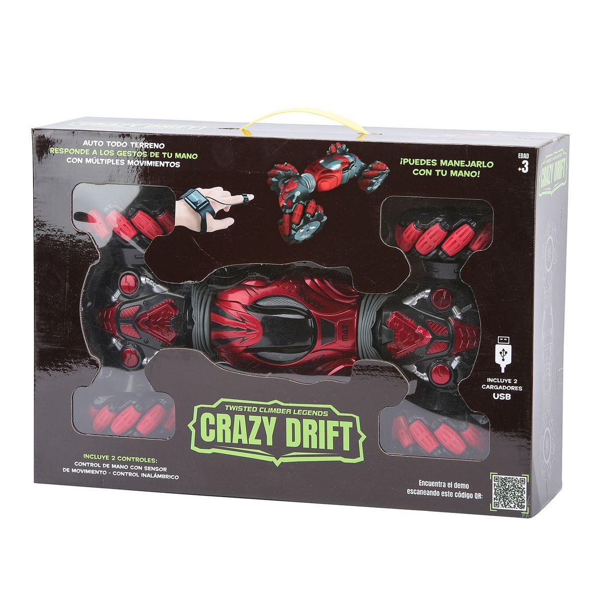 CRAZY DRIFT - Vehiculo A Control Remoto Acrobático