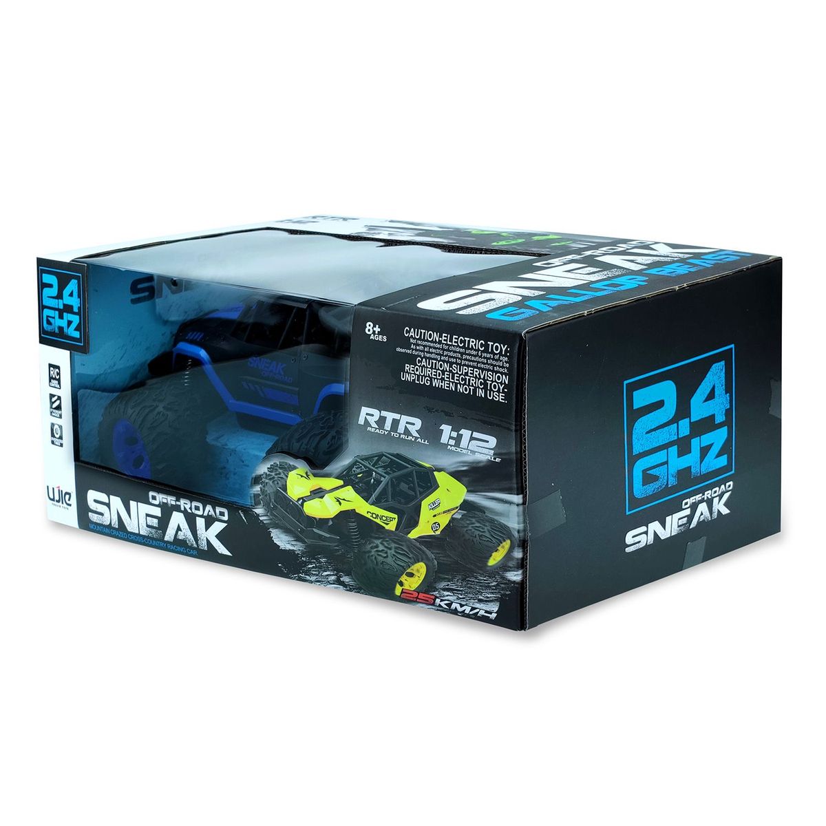 UJIE - Vehiculo A Control Remoto Super Speed Sneak Azul 1:12