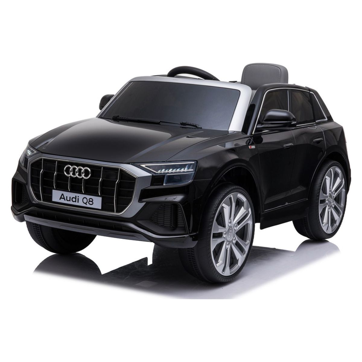 AUDI - Auto A Batería Audi Q8 Negro Con Luces Y Reversa