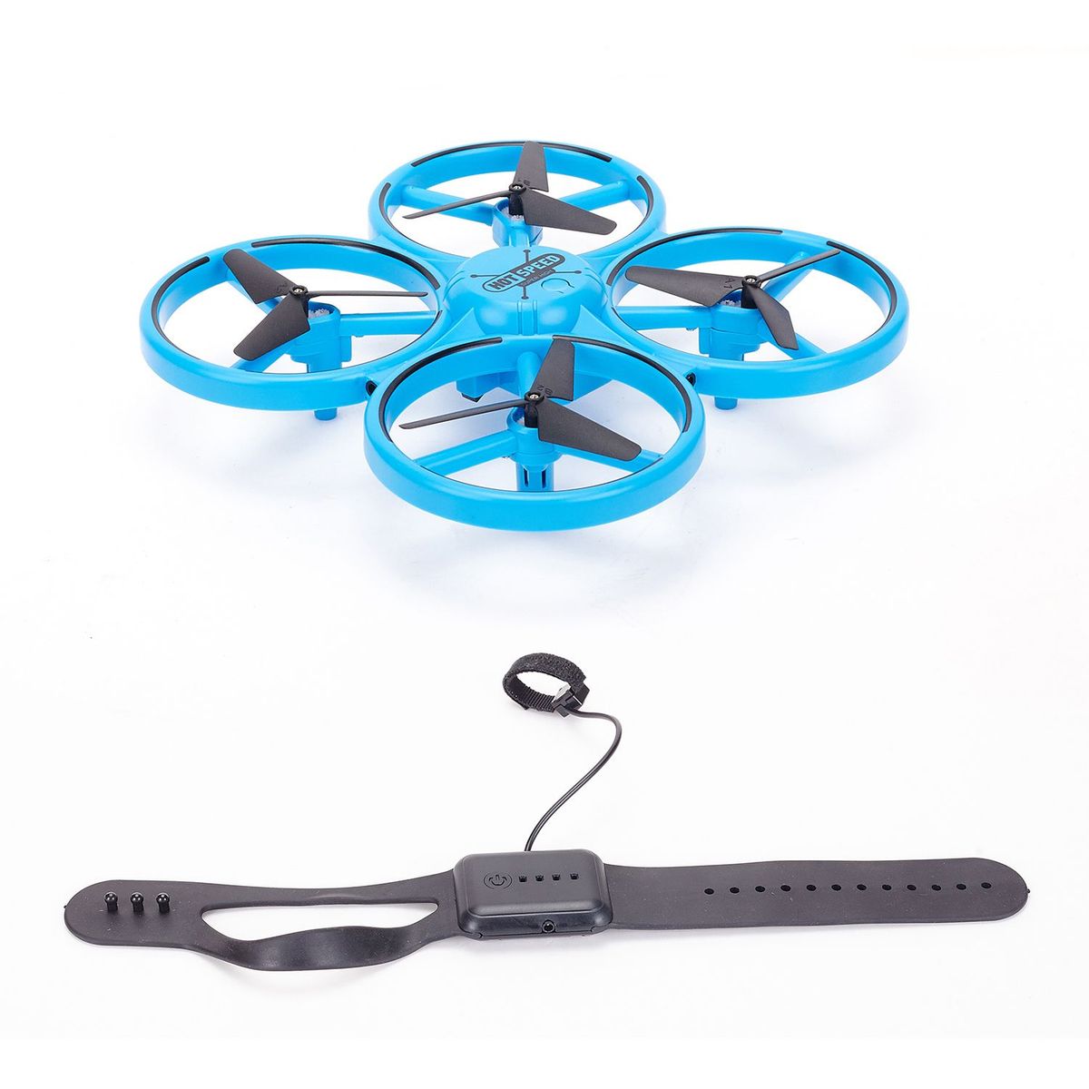 HELIC MAX - Dron A Control Remoto con Luces Amarillo