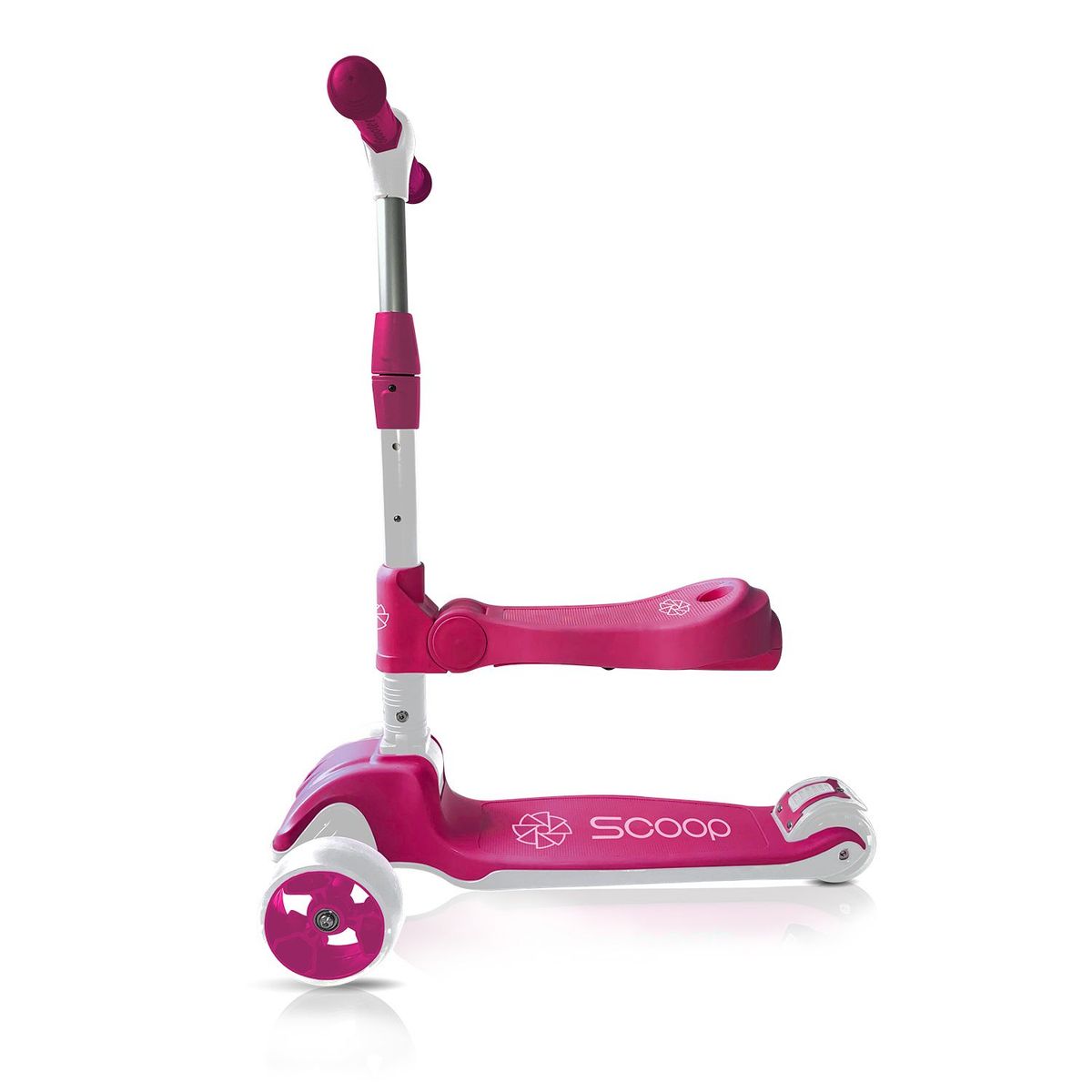 SCOOP - Tri Scooter para Niños con Sonido y Vapor